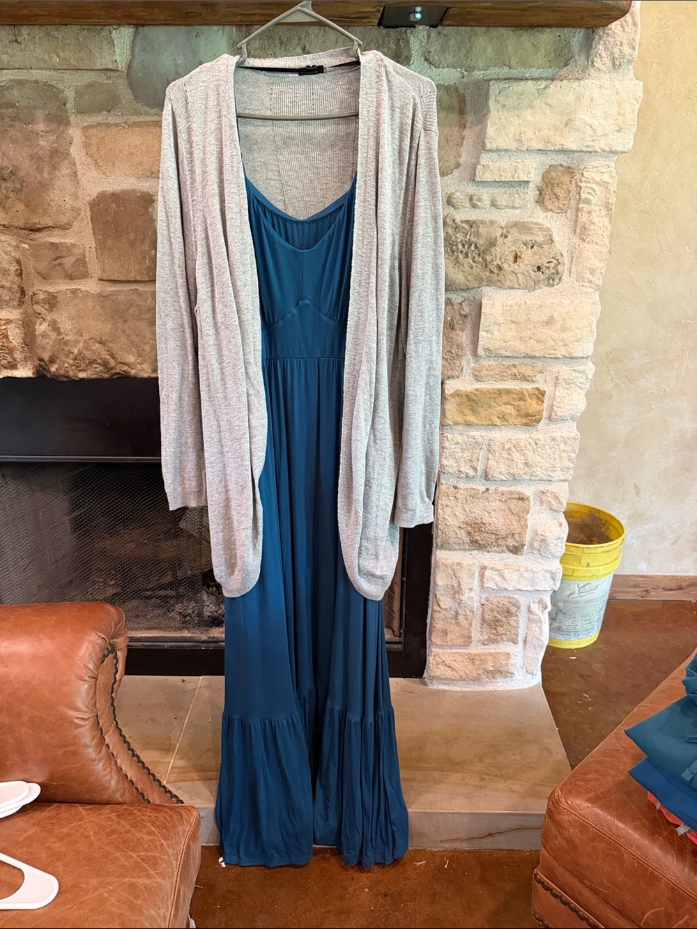 torrid Teal Blue Scoop Neck Maxi Dress